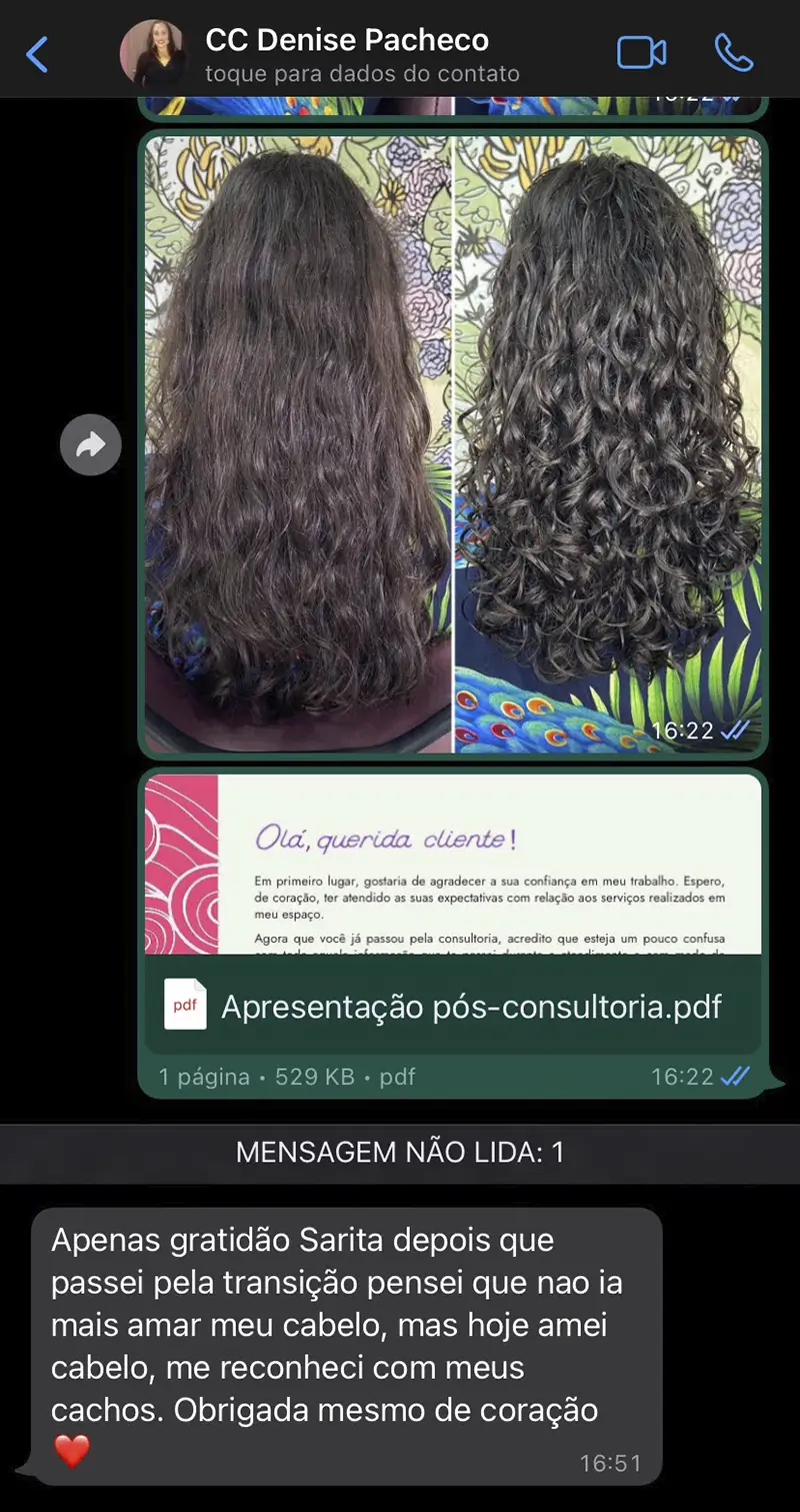 Depoimento de aluna 5